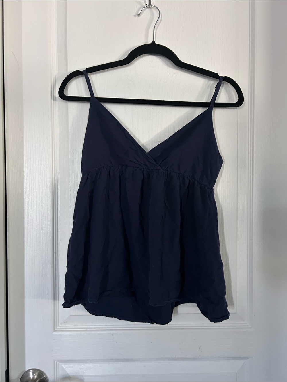 Brandy Melville Navy V-Neck Spaghetti Strap Cami